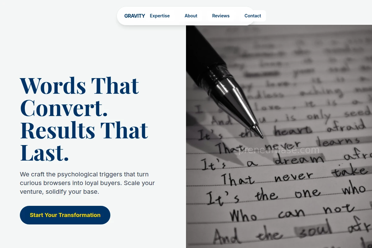 Gravity Copywriting